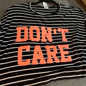 Don’t care shirt